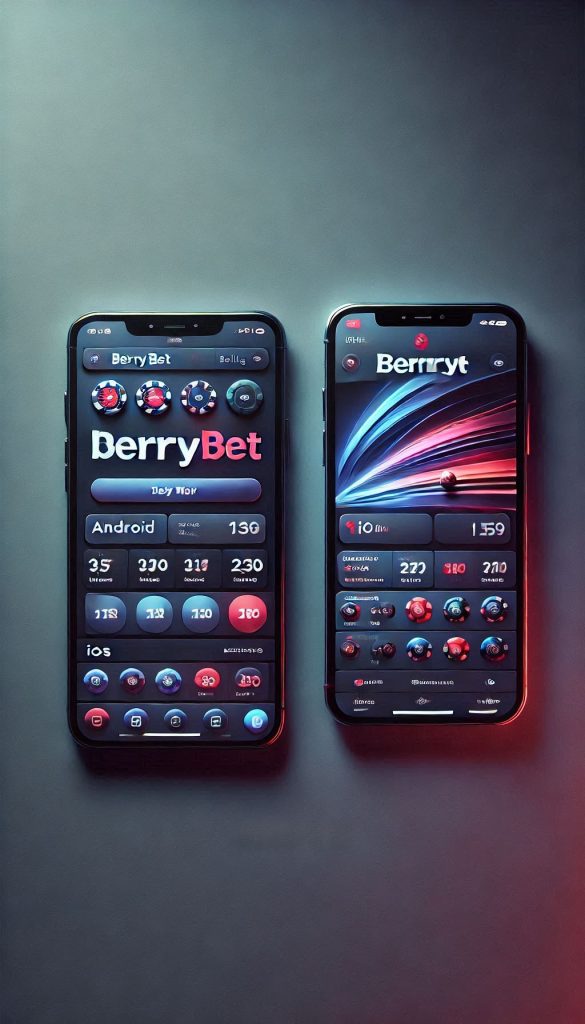 نرم‌افزار اندروید و iOS سایت بری بت